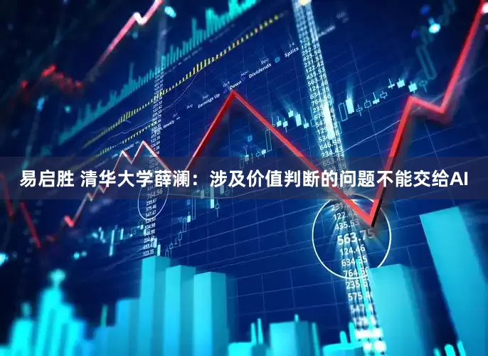 易启胜 清华大学薛澜：涉及价值判断的问题不能交给AI